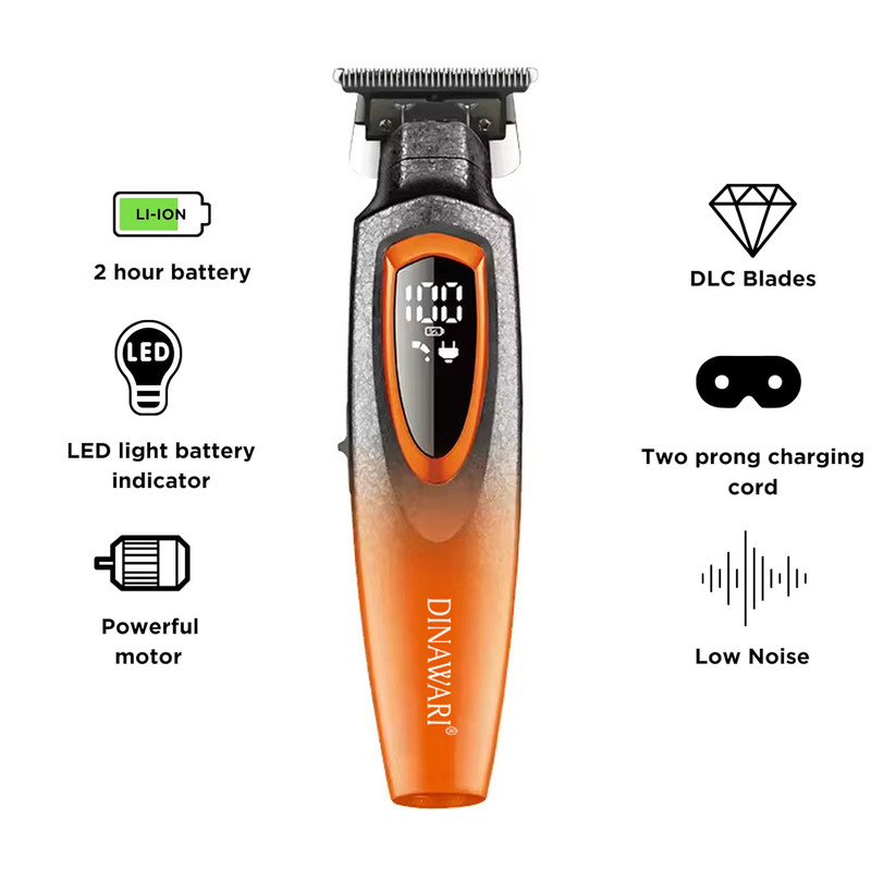 ماشین اصلاح موی سر و صورت شارژِی دیناواری مدل D-195 - Image 5