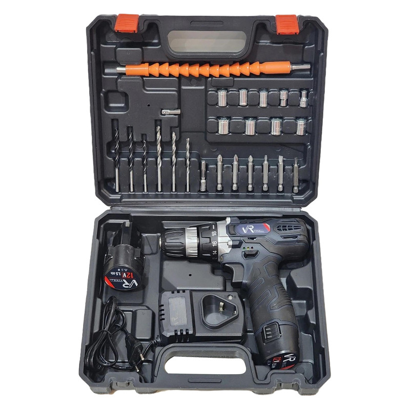 مجموعه 30 عددی دریل پیچ گوشتی شارژی ویوارکس مدل 12V - Image 3