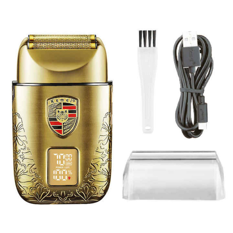 ست ماشین اصلاح موی صورت و بدن کیمی شارژی مدل KM-T93 - Image 6