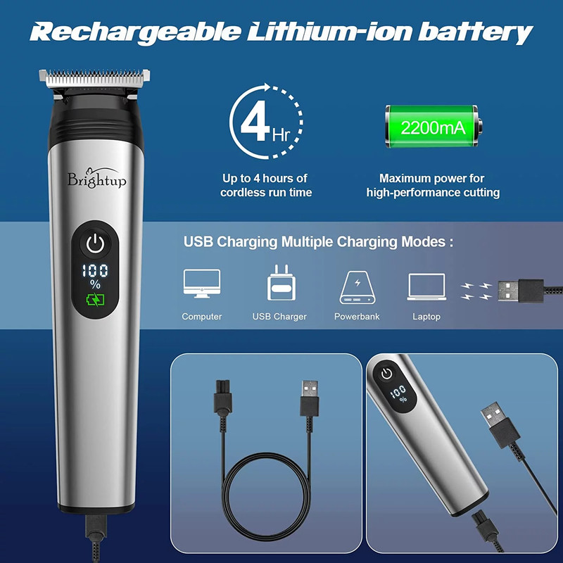 ماشین اصلاح موی سر و صورت برایتاپ مدل YH-7282 - Image 6