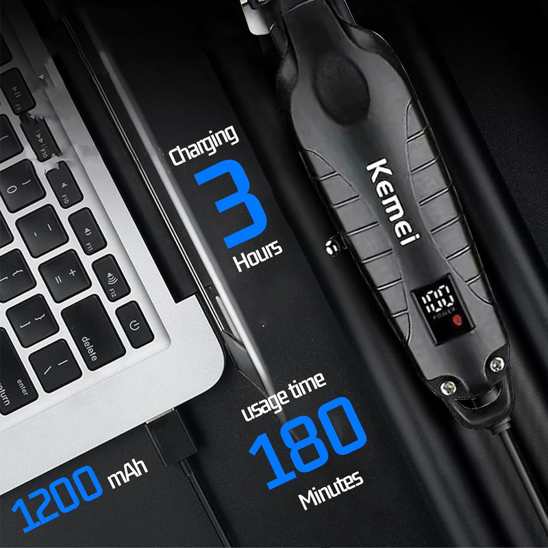 ماشین اصلاح موی سر و صورت کیمی مدل km-2293 - Image 5