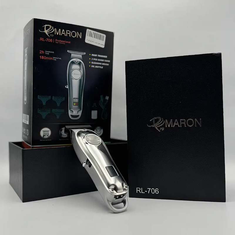 ماشین اصلاح موی سر و صورت پرومارون مدل RL706، اصلاح به صورت تریم، قابلیت اصلاح به صورت صفر، منبع انرژی با باتری قابل شارژ، تکنولوژی اصلاح به صورت صفر زن و خط زن، اندازه اصلاح 2 تا 4 - Image 6