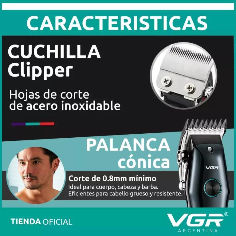 ماشین اصلاح موی سر و صورت وی جی ار مدل v-969 - Image 3