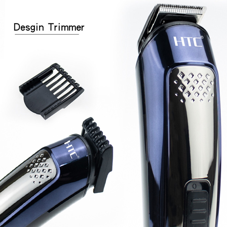 ست ماشین اصلاح موی صورت و بدن شارژی اچ تی سی مدل AT 1207، اصلاح به صورت خط زن و حجم زن، طراحی ارگونومیک، منبع انرژی با برق، تکنولوژی اصلاح به صورت برش چرخشی، مدت زمان شارژ 240 دقیقه و مدت زمان استفاده پس از شارژ 60 دقیقه، سری قابل شستوشو - Image 11