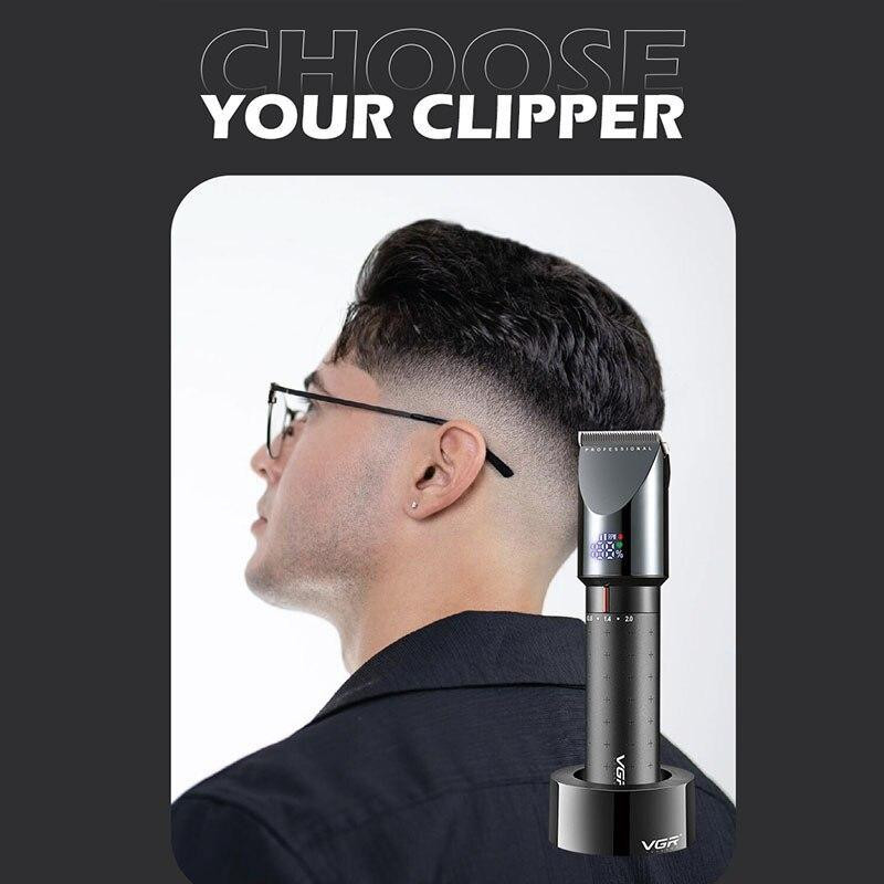 ماشین اصلاح موی سر و صورت وی جی ار مدل V-698 - Image 11