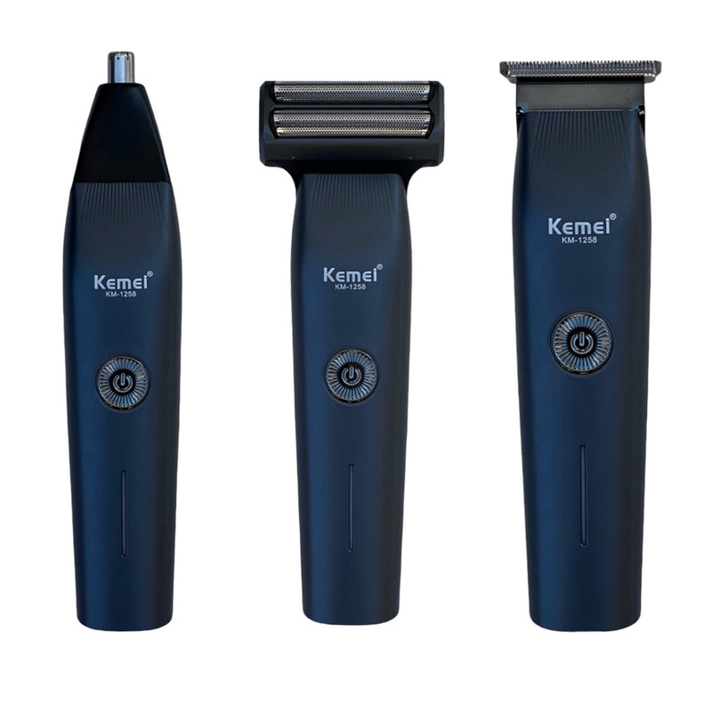 ماشین اصلاح موی صورت کیمی مدل KM--1258 - Image 2