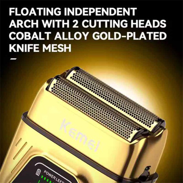 ماشین اصلاح موی صورت و بدن شارژی کیمی کد KM-T360 - Image 2