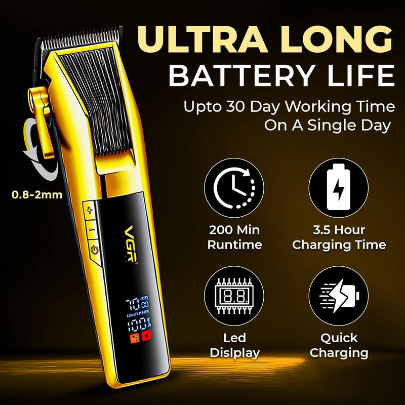 ماشین اصلاح ماشین اصلاح مو صورت شارژی وی جی آر مدل V-177 - Image 2