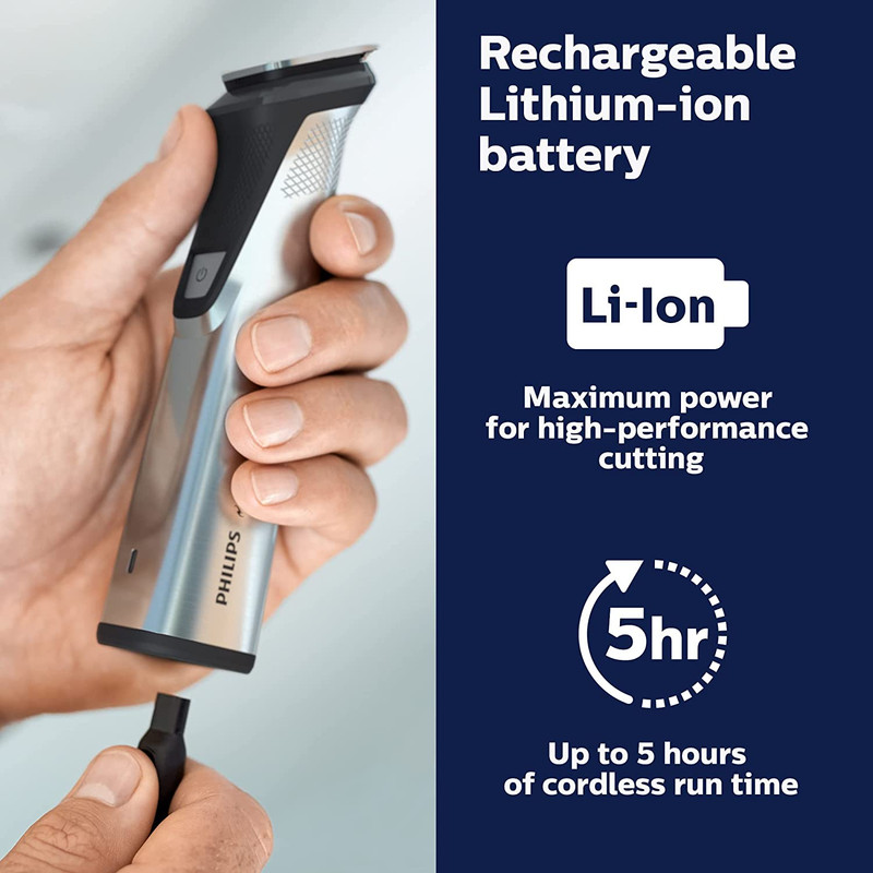 ست ماشین اصلاح موی صورت و بدن فیلیپس مدل NORELCO MG7750/49 - Image 7