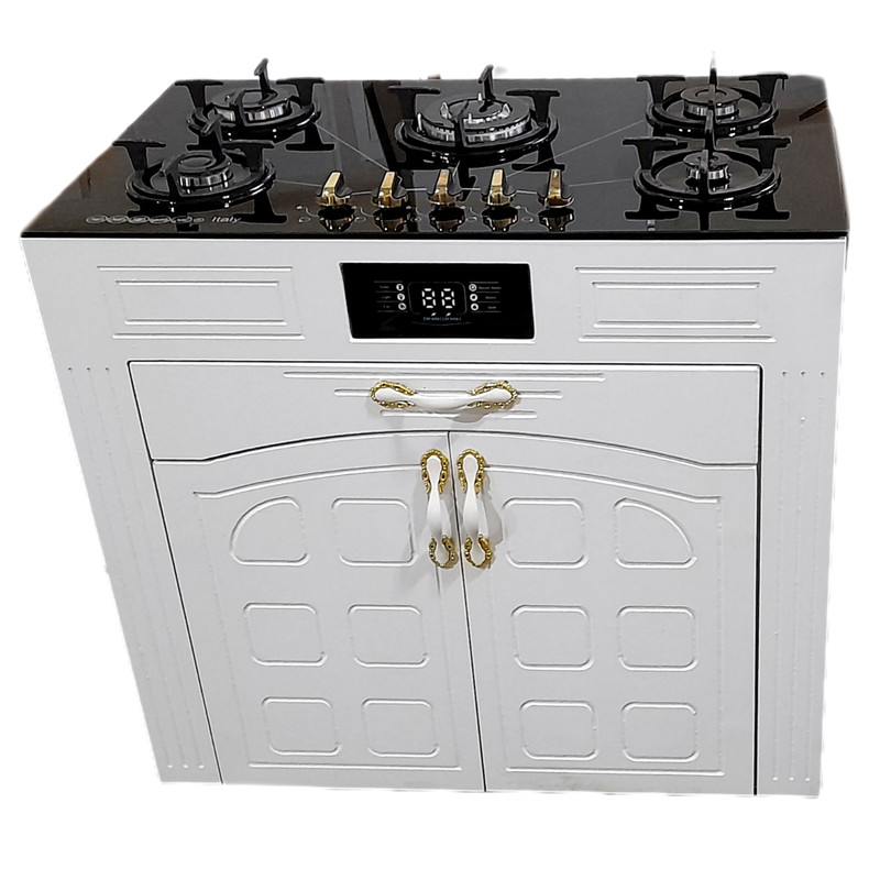 اجاق گاز هاکان مدل روشیشه فندک دار دو درب جا قاشوقی - Image 5