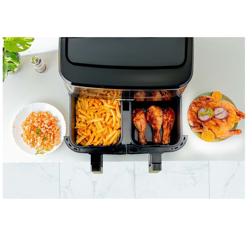 سرخ کن بدون روغن دسینی مدل دو قلو DK-4242 - Image 10