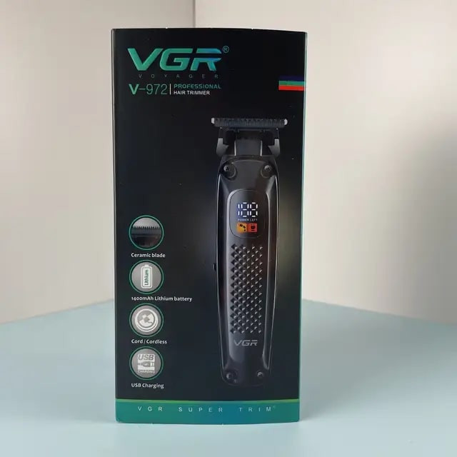ماشین اصلاح موی سر و صورت وی جی ار مدل V-972 - Image 6