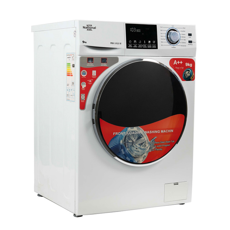 ماشین لباسشویی اینترنشنال آنیل مدل MW-1416 ظرفیت 9 کیلوگرم - Image 5