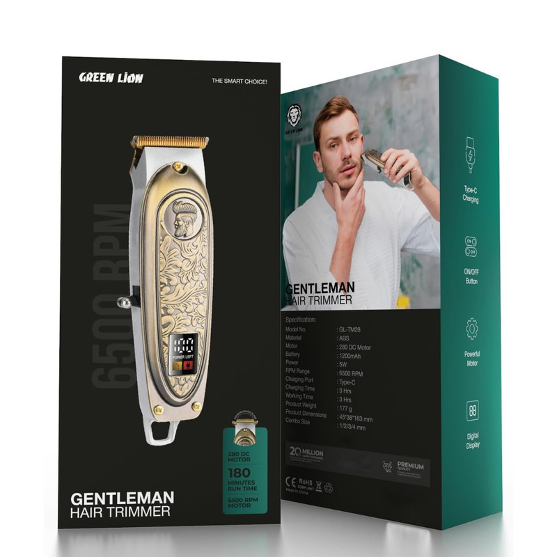 ماشین اصلاح موی سر و صورت شارژی گرین لاین مدل GNNTTRIMGD - Image 3