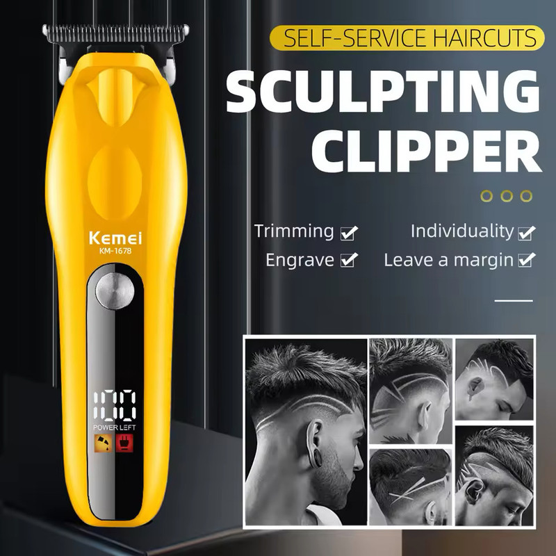 ماشین اصلاح موی سر و صورت شارژی کیمی مدل KM-1678 - Image 5