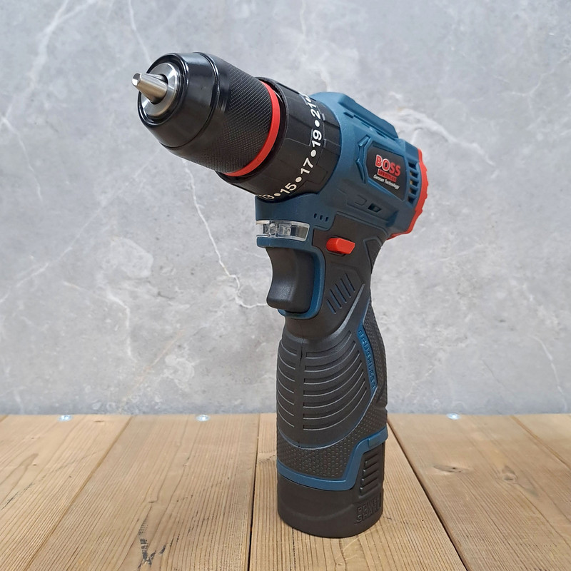 دریل چکشی صنعتی براشلس باس مدل 24V مجموعه 24 عددی - Image 2