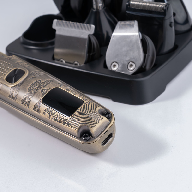 ست ماشین اصلاح موی سر و صورت و بدن وی جی ار مدل V-095 - Image 9