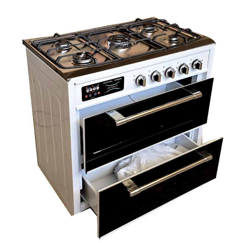 اجاق گاز کابینتی پنج شعله دنپاسر مدل PA2-STL - Image 4