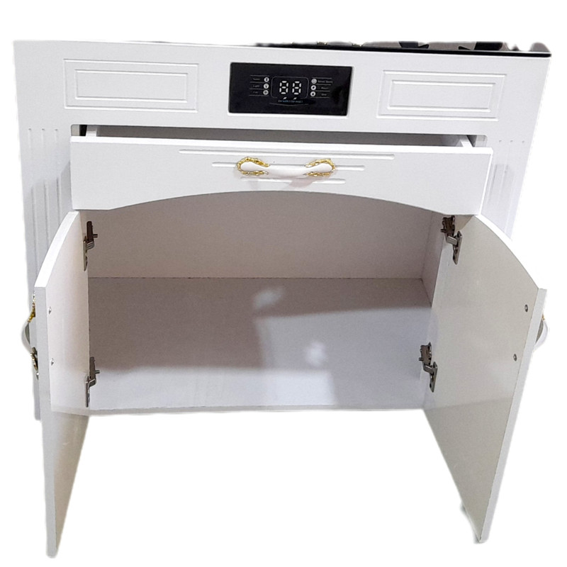 اجاق گاز هاکان مدل روشیشه فندک دار دو درب جا قاشوقی - Image 3