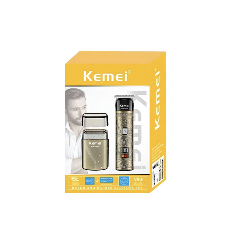 ماشین اصلاح موی صورت شارژی کیمی مدل 1538 مجموعه دو عددی - Image 6