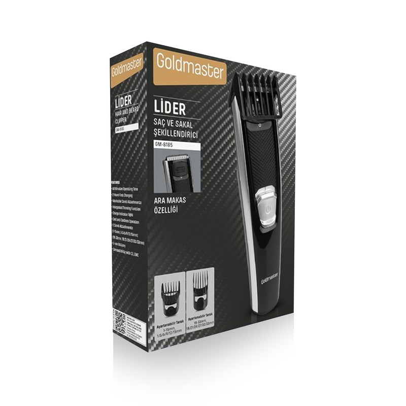 ماشین اصلاح موی سر و صورت گلد مستر مدل Lider - Image 6