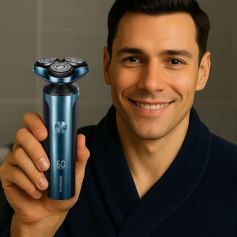 ماشین اصلاح موی صورت شارژی فلایکو مدل FS905-FS907 - Image 5