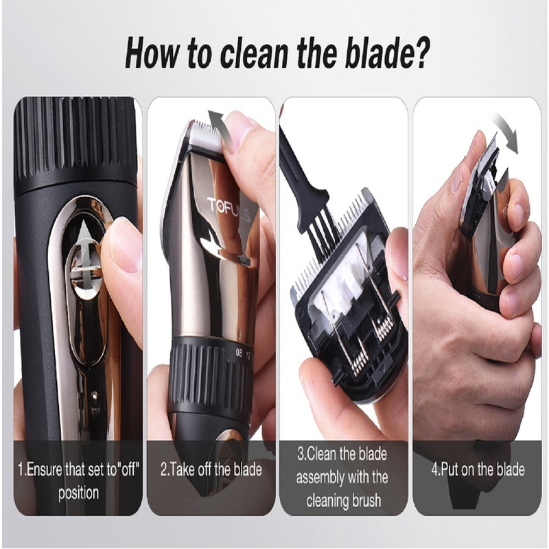 ست ماشین اصلاح موی صورت و بدن شارژی توفولز مدل G-9932 - Image 3