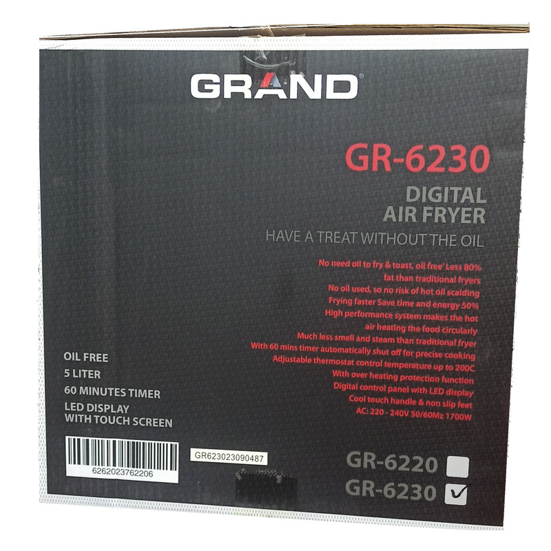 سرخ کن بدون روغن گرند مدل GR-6230 - Image 5