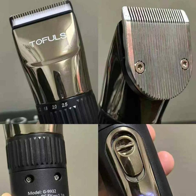ست ماشین اصلاح موی صورت و بدن شارژی توفولز مدل G-9932 - Image 6