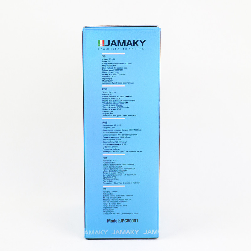 ماشین اصلاح موی صورت شارژی جاماکی مدل JPC60001 - Image 7