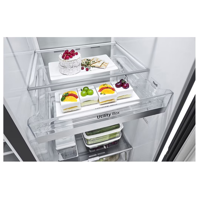 یخچال فریزر ساید بای ساید 22 فوت ال جی مدل GR-X267MSHS - Image 4