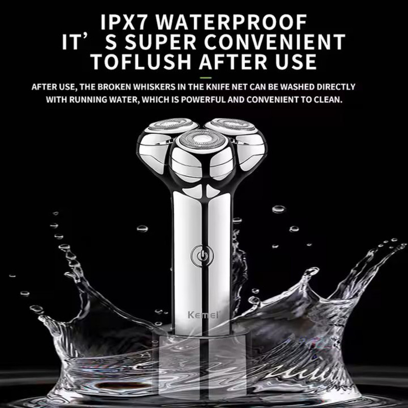 ماشین اصلاح موی صورت شارژی کیمی مدل KM-T08 - Image 5