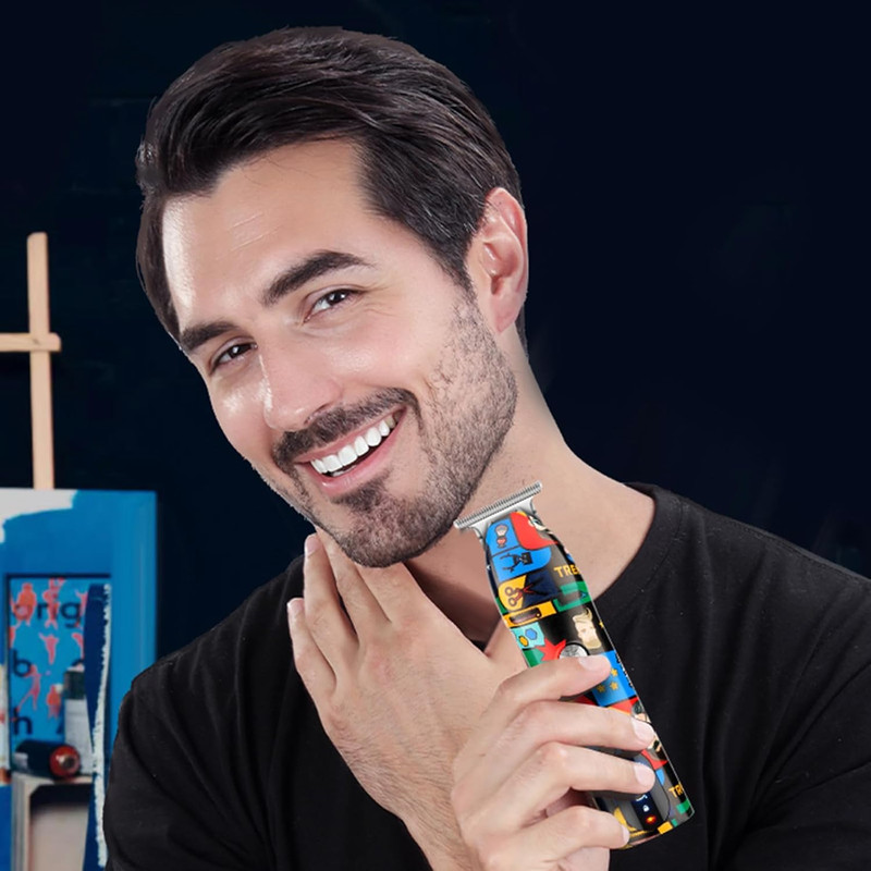 ماشین اصلاح موی سر و صورت شارژی روزیا مدل HQ368 - Image 4