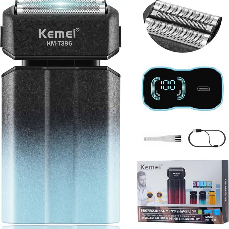 ماشین اصلاح موی صورت شارژی کیمی مدل KM-T396 - Image 8