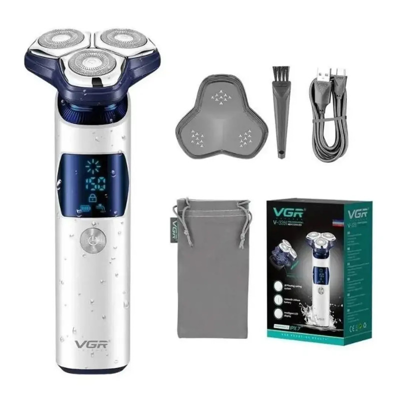 ماشین اصلاح موی صورت شارژی وی جی ار مدل 3288 - Image 6