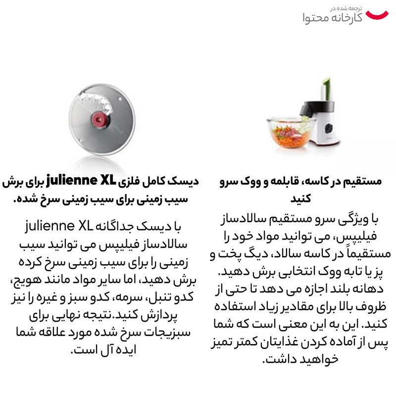 خردکن میلیلیتر فیلیپس مدل HR1388 - Image 23