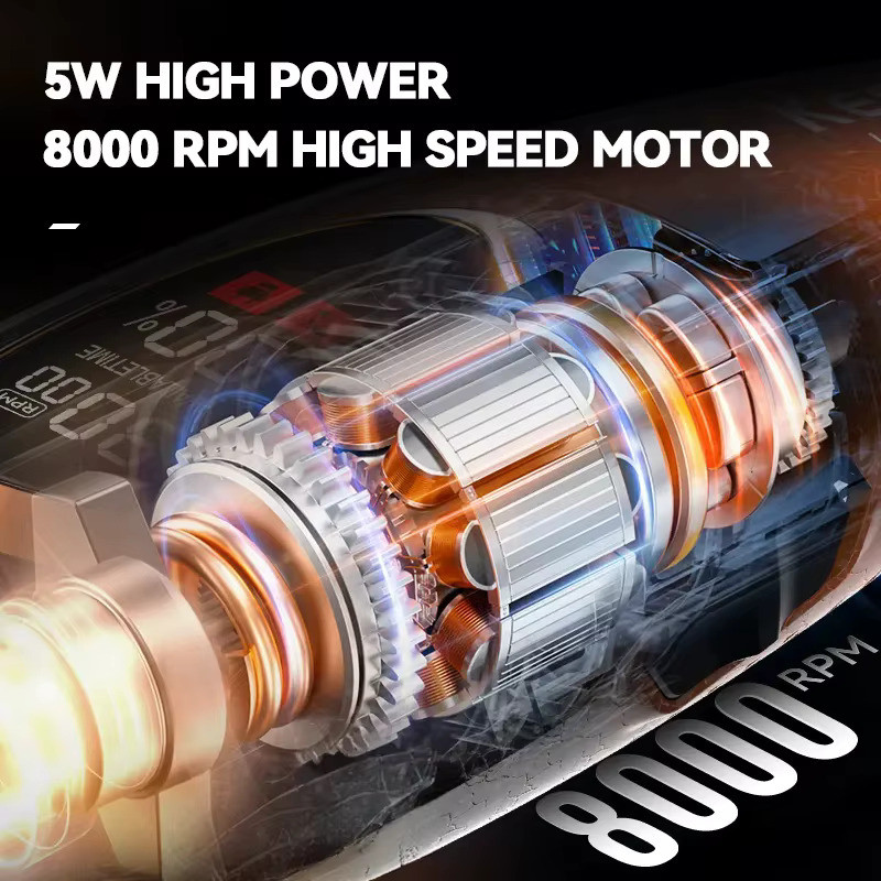 ماشین اصلاح موی سر و صورت شارژِی دیناواری مدل D-195 - Image 6