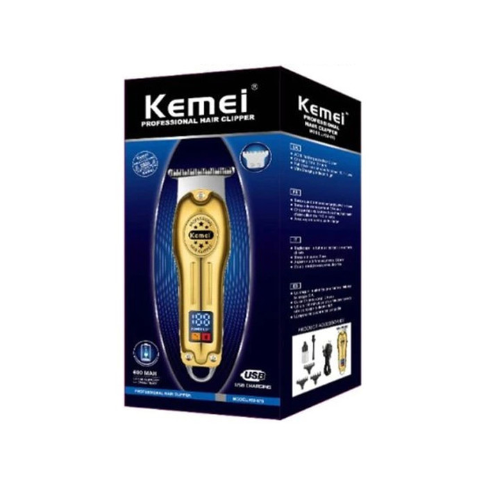 ماشین اصلاح موی صورت کیمی مدل KM-678 - Image 17