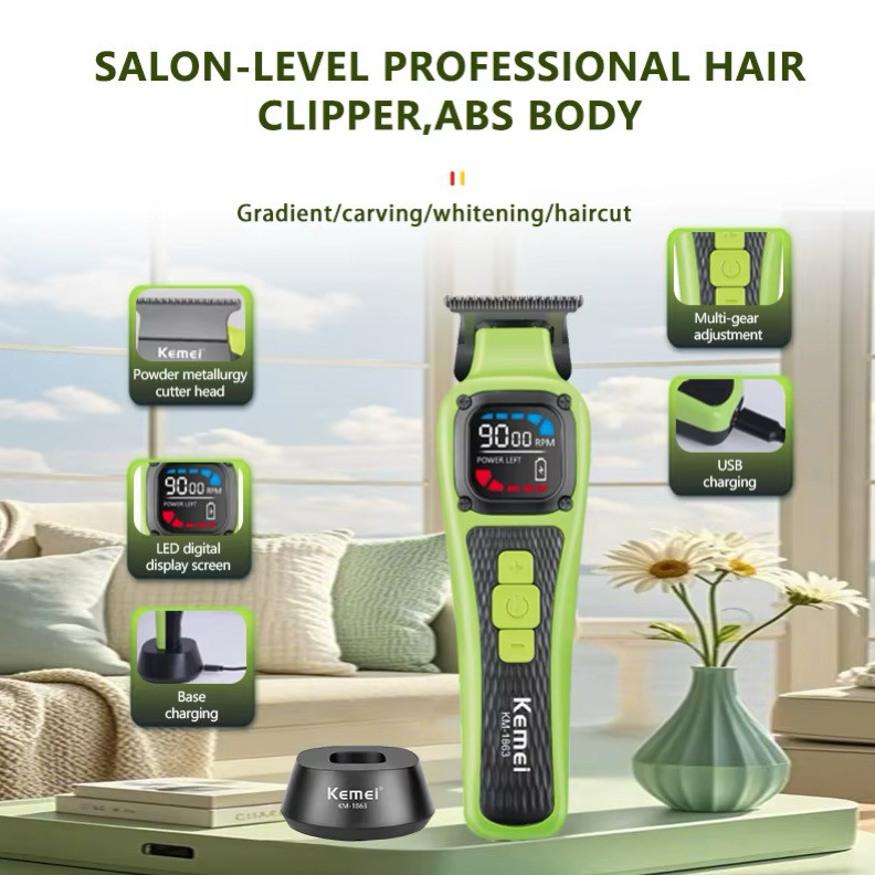 ماشین اصلاح موی سر و صورت شارژی کیمی مدل KM-1863 - Image 3