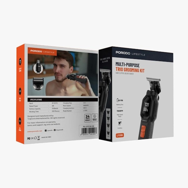 ماشین اصلاح موی سر و صورت شارژی پرودو مدل LFST165 - Image 8