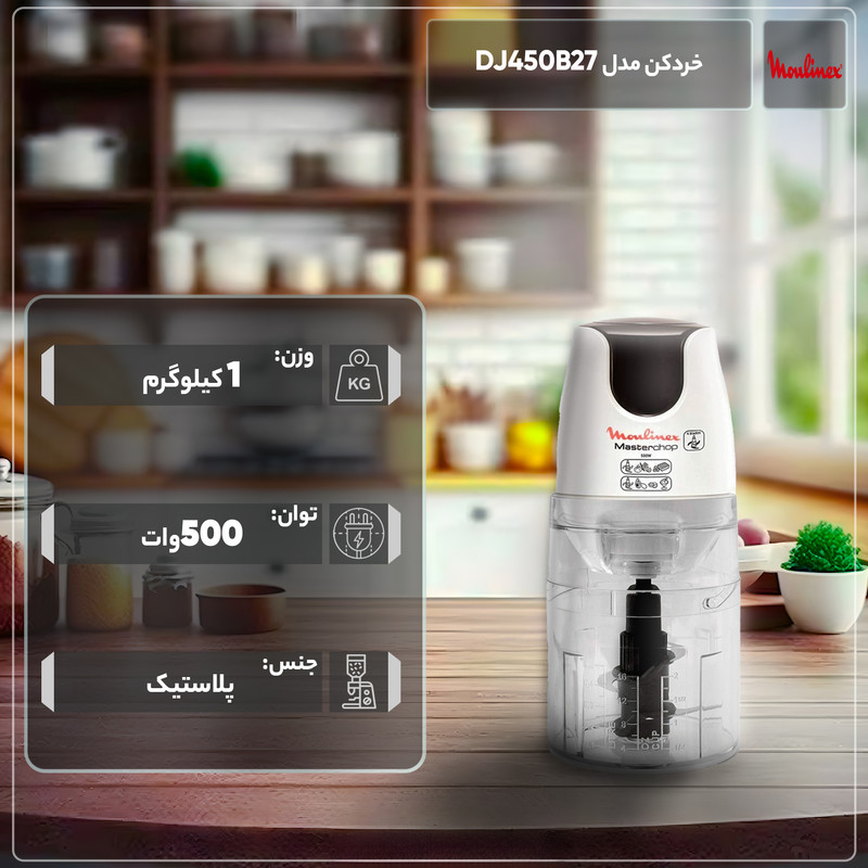 خردکن مولینکس مدل DJ450B27 - Image 9