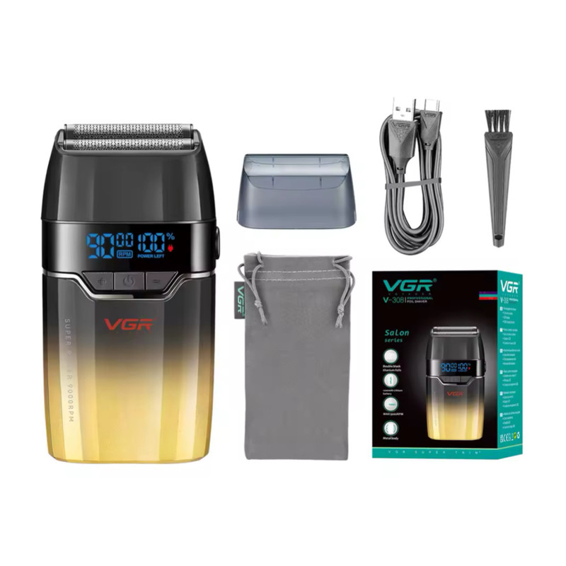 ماشین اصلاح موی صورت شارژی وی جی ار مدل V-308 - Image 2