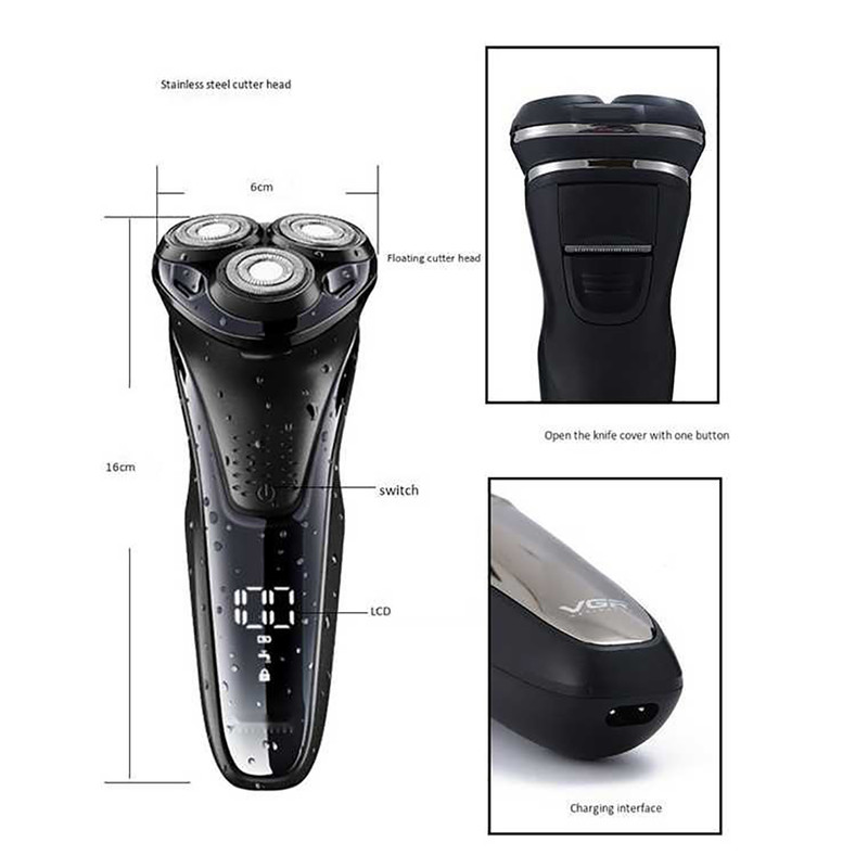 ماشین اصلاح موی صورت وی جی ار مدل 306 - Image 10