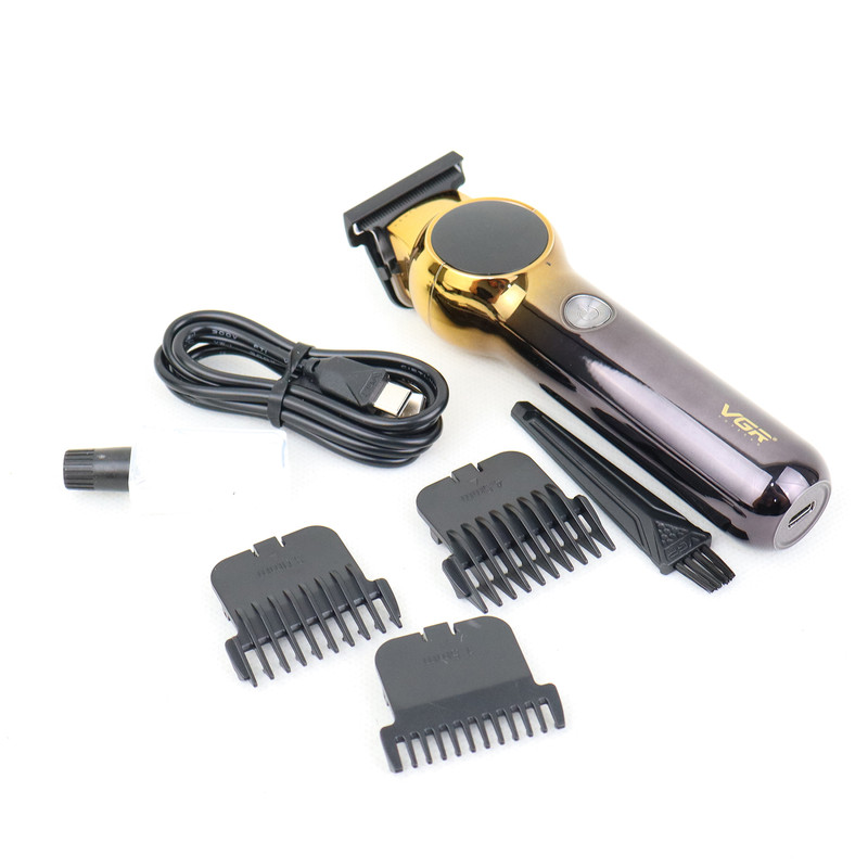 ماشین اصلاح موی سر و صورت شارژی وی جی ار مدل V-989 professional - Image 10