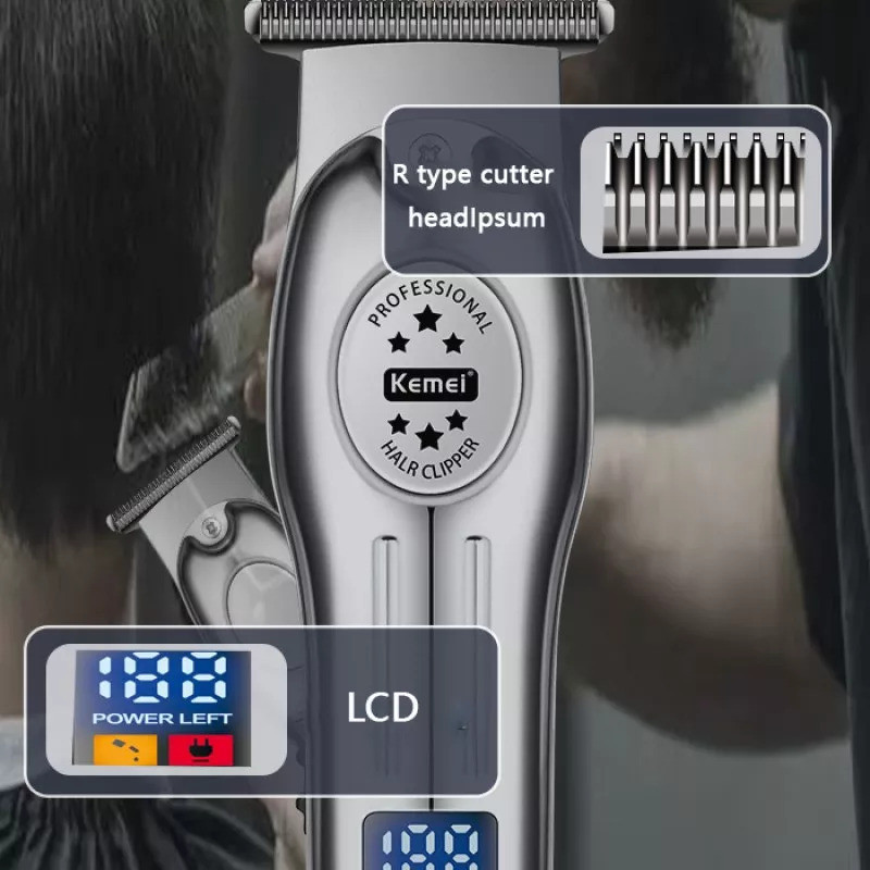 ماشین اصلاح موی صورت کیمی مدل KM-678 - Image 16