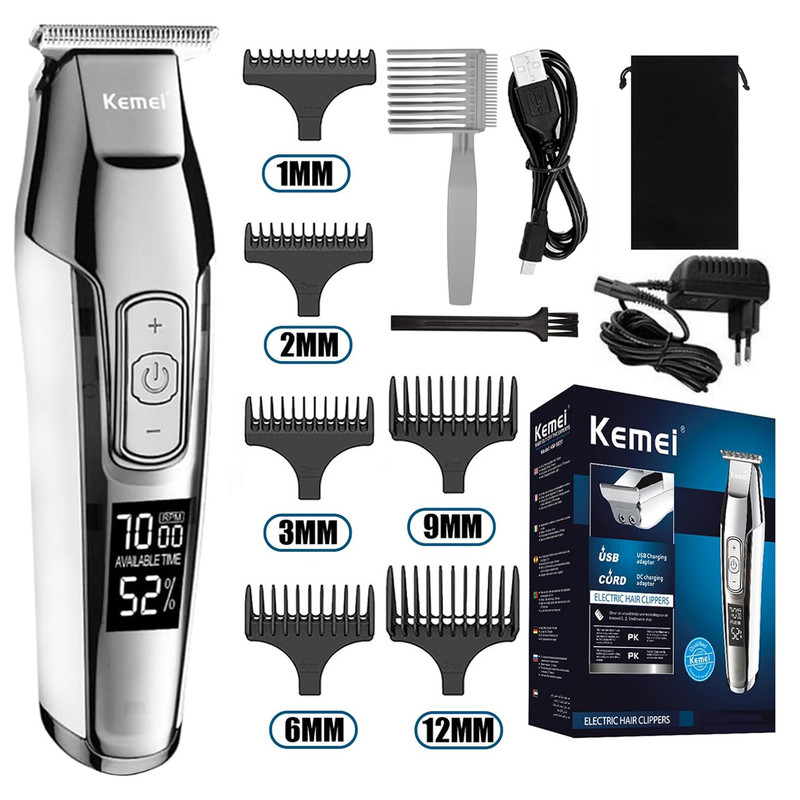 ماشین اصلاح موی سر و صورت کیمی مدل KM-5027A - Image 6