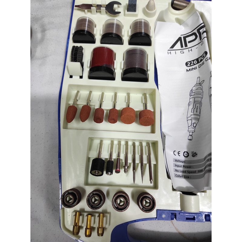 فرز مینیاتوری اپکس مدلSMT-APPEX-MINI DIE GRINDER KIT-226PCS-APX3226 مجموعه 226 عددی - Image 10