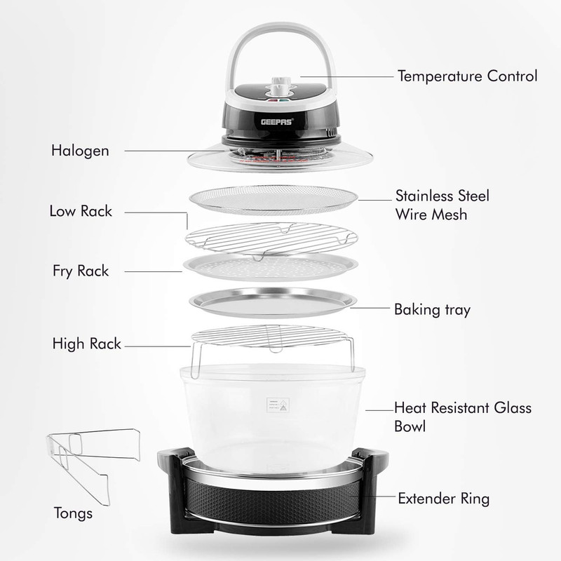 سرخ کن بدون روغن جی پاس مدل GHO34048UK - Image 6