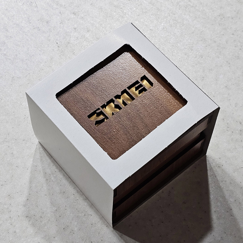 ساعت مچی عقربه ای اسکمی مدل 9127g کد 01 chrono - Image 7