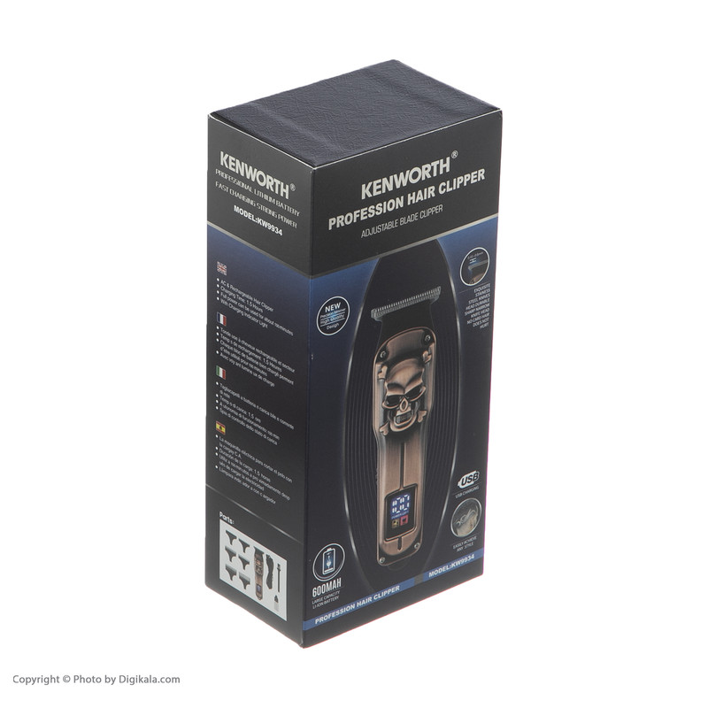 ماشین اصلاح موی سر و صورت و بدن کنورث مدل kw-9934 - Image 12